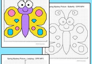Graphing Points Worksheet or Coordinate Graphing ordered Pairs Spring Activities