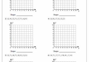 Graphing Points Worksheet together with Coordinates Math Worksheets Identifying Shapes Back to Elementary