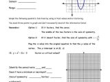 Graphing Quadratic Functions In Standard form Worksheet Also Using the Quadratic formula Worksheet Image Collections Worksheet