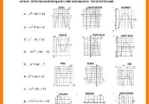 Graphing Quadratic Functions Worksheet Answer Key or Using the Quadratic formula Worksheet Image Collections Worksheet
