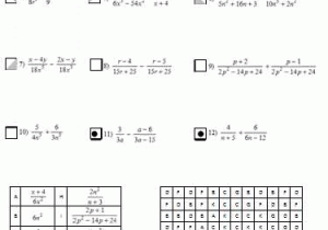 Graphing Rational Functions Worksheet Answers and Rational Expressions Search and Shade Algebra