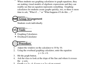 Graphing Using Intercepts Worksheet Answers and Algebraic Equations Chart
