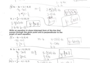 Graphing Using Intercepts Worksheet Answers as Well as Free Gov forms Slope Intercept form Worksheet Algebra