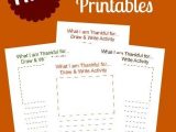Gratitude Activities Worksheets or Free Gratitude Write & Draw Printables