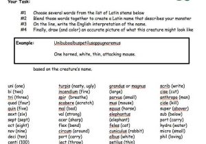 Greek and Latin Roots 4th Grade Worksheets Along with 19 Best Classroom Prefix Suffix Root Words Images On Pinterest