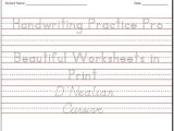 Handwriting Worksheets for Adults Pdf as Well as 11 Best Handwriting & Writing Worksheets Images On Pinterest