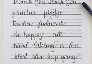 Handwriting Worksheets for Adults Pdf with Free Printable Hand Lettering Practice Sheets