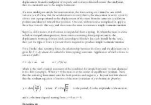 Harmonic Motion Worksheet Answers Along with Ap Physics ¢€“ Simple Harmonic Motion Oscillations Practice Test