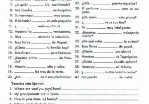 Hayes School Publishing Spanish Worksheets Answers as Well as Spanish Worksheets for High School Elegant Hayes School Publishing