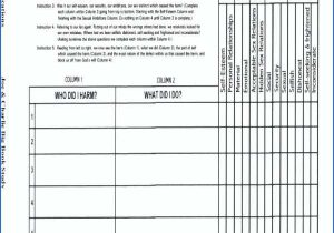 Hazelden 4th Step Worksheet and Unique 4th Step Inventory Template S Professional Resume