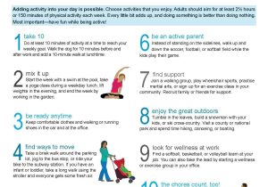 Health and Wellness Worksheets together with 10 Tips Physical Activity at Home Work and Play Myplate