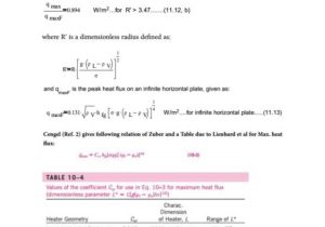 Heat Transfer Specific Heat Problems Worksheet and Boiling and Condensation Heat Transfer Ees Functions and Procedures