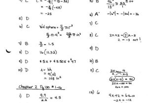 Holt Mathematics Worksheets with Answers or Algebra Math Worksheets Holt Mcdougal Answers Key Glencoe and Answer