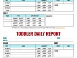 Home Daycare Tax Worksheet Along with 12 Best Infant toddler & Preschool Daily Report Templates Images On