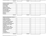 Home Inventory Worksheet or Bud Worksheet Template for events Google Search