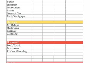 Household Budget Worksheet Excel Along with How to Bud Spreadsheet Unique Free Home Bud Spreadsheet with Bud