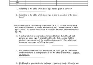 Human Blood Cell Typing Worksheet Answer Key with Worksheets for All Download and Worksheets Free Multiple