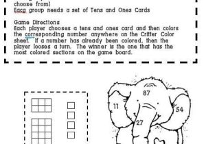 Hundreds Tens and Ones Worksheets and 123 Best Place Value Images On Pinterest