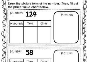 Hundreds Tens and Ones Worksheets together with 14 Best Math Place Value Images On Pinterest