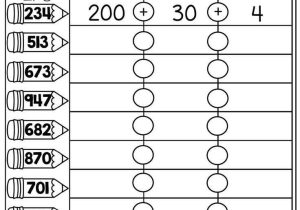 Hundreds Tens and Ones Worksheets together with Expanded form Fill In the Chart to Show How Many Hundreds Tens and