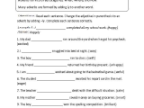 Identifying Adverbs Worksheet as Well as Fill In Spelling with Adverbs Worksheet
