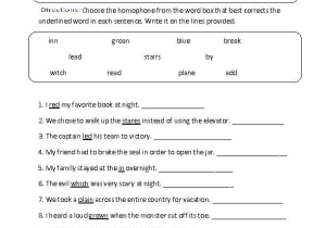Identifying Adverbs Worksheet or Identifying Homophones Worksheet English Pinterest