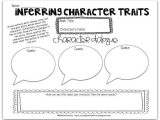 Identifying Character Traits Worksheet together with Inferring Character Traits Through Dialogue Plus A Free Graphic