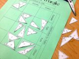 Identifying Triangles Worksheet and 1683 Best 6th Grade Math Examples Images On Pinterest