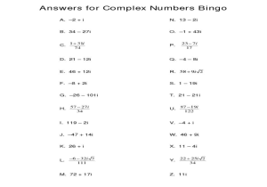 Imaginary Complex Numbers Practice Worksheet and Free Worksheets Library Download and Print Worksheets Free O