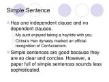 Independent and Dependent Clauses Worksheet as Well as Sentence Types Parts Of A Sentence Review Ppt