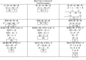 Inequalities Practice Worksheet and Absolute Value – Insert Clever Math Pun Here