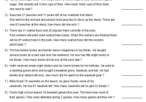 Inequality Word Problems Worksheet Algebra 1 Answers and E Step Equation Worksheets Word Problems