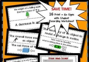 Inertia Worksheet Middle School as Well as 297 Best forces and Motion Images On Pinterest