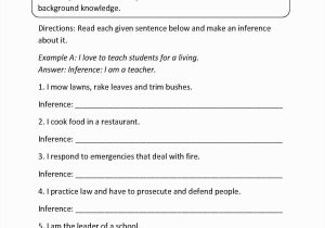 Inference Worksheets 3rd Grade or Inspirational Inference Worksheets – Sabaax