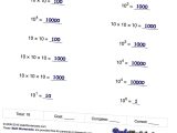 Inferences Worksheet 1 together with Exponents Worksheets Powers Of Ten and Scientific Notation