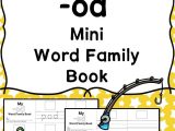 Informational Text Worksheets with Od Cvc Word Family Worksheets Make A Word Family Book