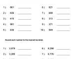 Integers Worksheet Pdf and Rounding Worksheets for Integers Math Center