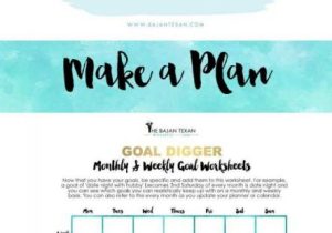 Intention Setting Worksheet and 230 Best Goal Setting Printables & Motivation Images On Pinterest