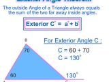 Interior and Exterior Angles Worksheet Along with Worksheet Triangle Sum and Exterior Angle theorem Answers Fresh