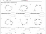 Interior and Exterior Angles Worksheet Also Exterior Angle theorem Worksheet Unique Exterior Angles Worksheets