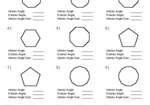 Interior Angles Worksheet Along with 922 Best Geometria Images On Pinterest