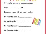 Interview Worksheet for Students together with Meet the Sullivans O S First Day Of Preschool & "my First Day