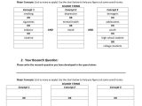 Introduction to the Scientific Method Worksheet with Search Term Worksheet