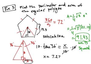 Inverse Trigonometric Ratios Worksheet Answers or area and Perimeter Regular Polygons Worksheet Choice Imag