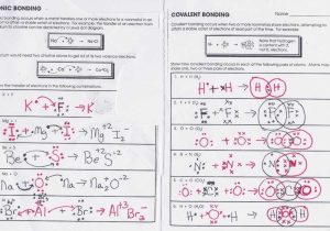 Ionic and Covalent Bonding Worksheet Answer Key Along with Chemistry if8766 Answer Key the Best Worksheets Image Collection