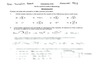 Ionic and Covalent Bonding Worksheet with Answers with Worksheets 42 Best Ionic Bonding Worksheet High Definition