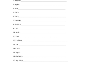 Ionic Compounds Worksheet Answers Along with Ternary Ionic Pounds Worksheet Worksheet for Kids Maths
