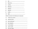 Ionic Nomenclature Worksheet Along with Unit 5 Naming Review