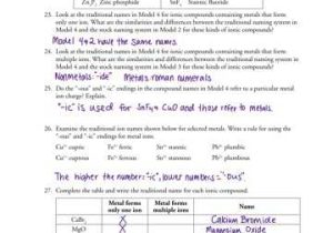 Ionic Nomenclature Worksheet with Worksheets 48 Beautiful Naming Chemical Pounds Worksheet Full Hd
