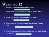 Islam Empire Of Faith Part 2 Worksheet Answers or Warm Up 10 1 In What Present Day Country Did the Religion Of islam